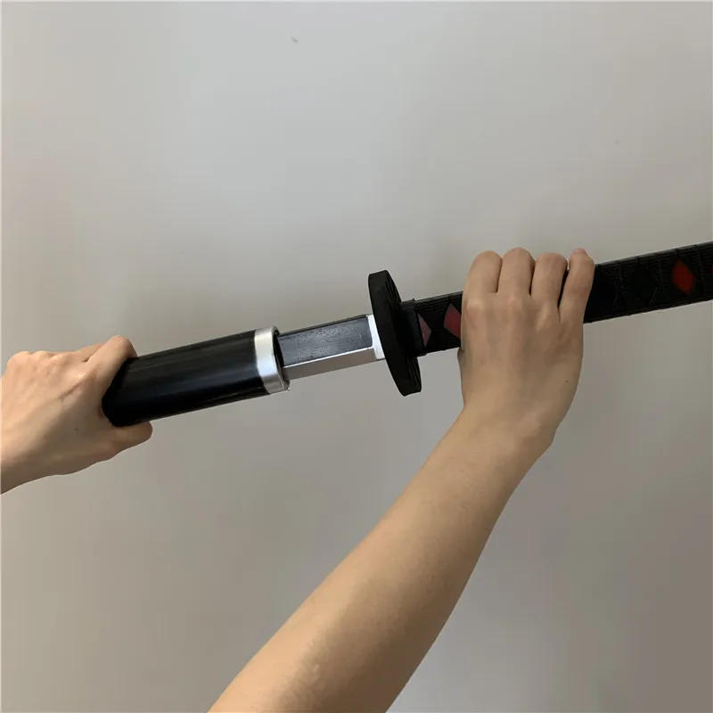 Description Picture 4 of itemWW 80cm Cosplay Swords Anime Demon Slayer Katana Weapon Original Sword Tsuyuri Kanao Swords Toy Safety Rubber Model Gift