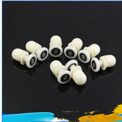 8pcs Shower door rollers runners wheels pulleys Diameter of the wheel ( 20MM-27MM) shower room pulley