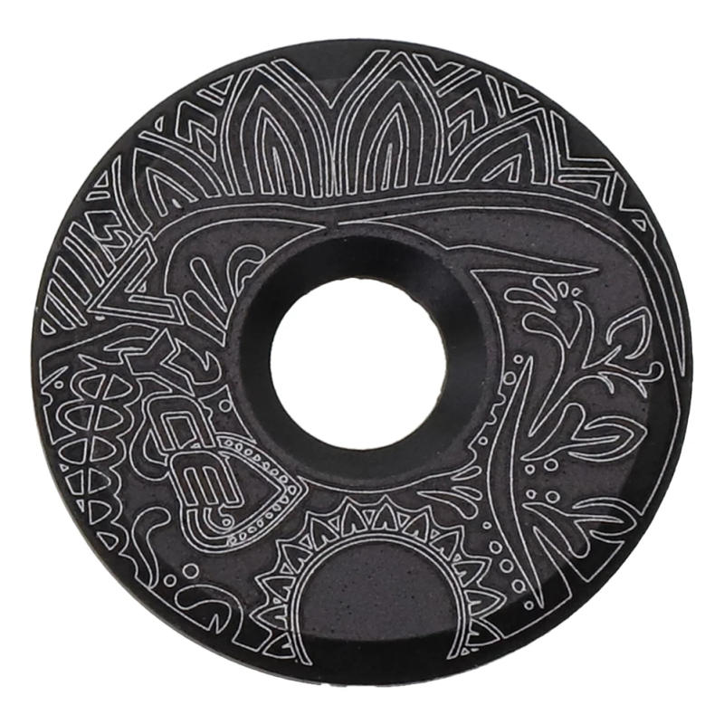 Description Picture 5 of item1Pc Unmarked Bicycle Headset Carbon Top Cap Aluminum Alloy Bike Stem 28.6mm Front Fork Anti-corrosion Cycling Accessories