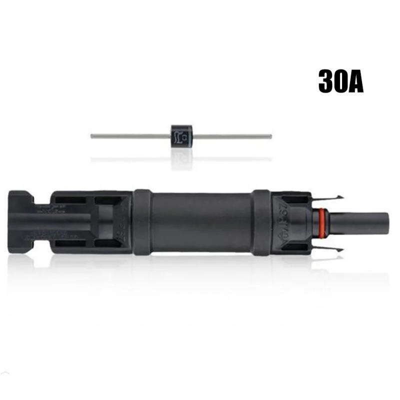 Description Picture 5 of item20A 30A DC1000V Solar PV Fuse Connector Solar Fuse Waterproof  In-line Holder IP68 Solar Panel Connector DC Fuse UL94-V0