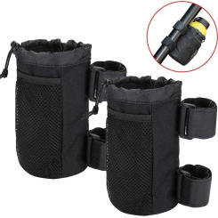 MTB Bike Bottle Holder Bicycle Handlebar Hanging Pouch Coffee Water Bottle Carrier Bag Cycling Bottle Cage Bicycle Accessories