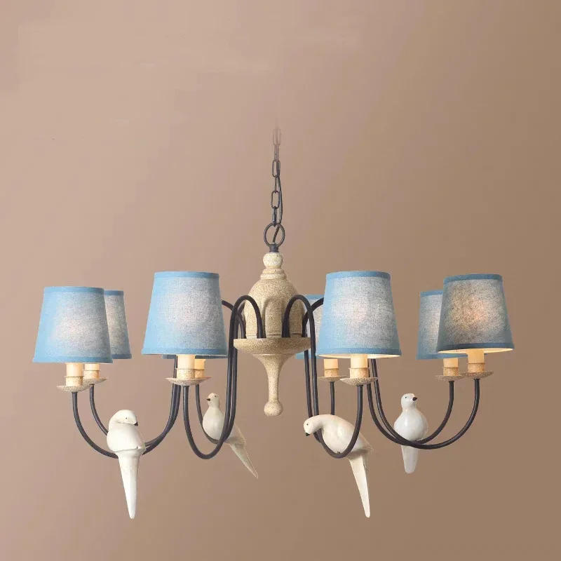 Description Picture 5 of itemNordic Vintage Birds Pendant Lights Bird Design Lamps for Dining Room Restaurant Cafe Hanging Suspension Light Free Shipping