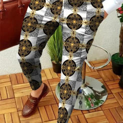 Summer casual non ironing long pants, suit pants, men's straight tube loose casual pants, drape feeling, business MR7