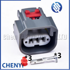 3 Pin Automotive waterproof connector Car Front Turn Signal Plug 7287-0955-30 For JEEP Patriot Compass Wrangler Grand Cherokee