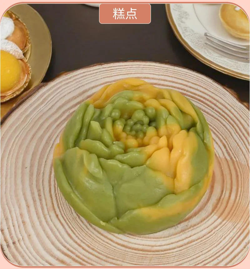 Description Picture 4 of itemLotus Flower Mousse Cake Silicone Mold DIY Silicone Mould for Lotus Mung Bean Cake Fruit DIY Rose Candle Mold Flower Cake Mould