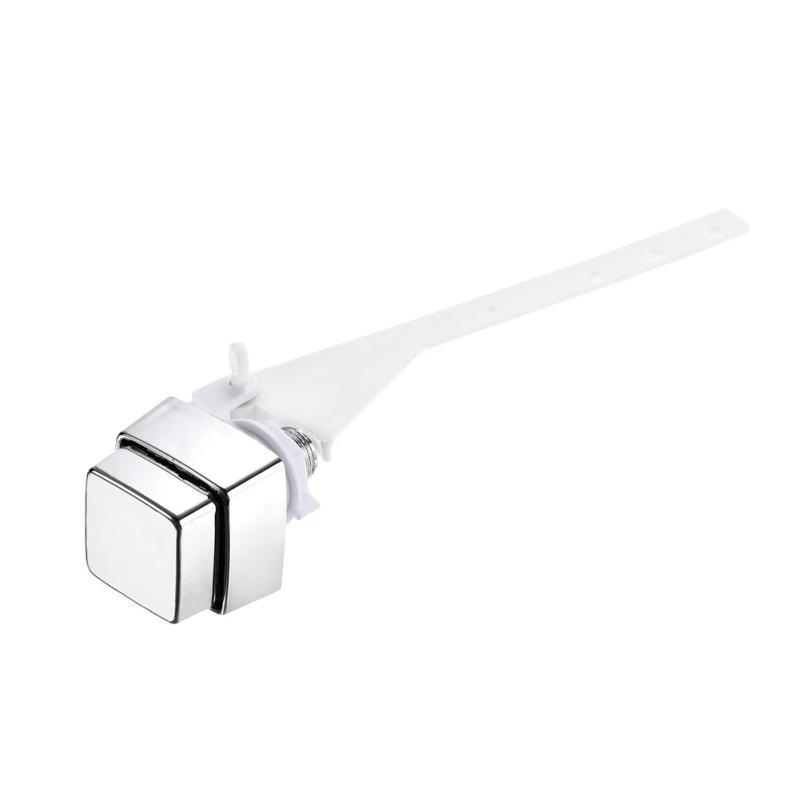 Description Picture 2 of itemToilet Flush Push Button Finish Toilet Flush Handle Flush Toilet Flushing Side Wrench Plastic Toilet Tank Push