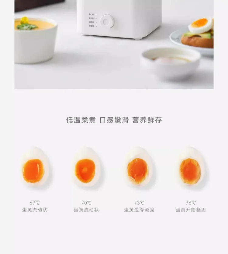 Description Picture 3 of item220V olayks egg cooker automatic breakfast maker small steamer for home use C