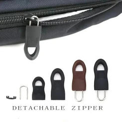 Replacement Zipper Pull Puller End Fit Rope Tag Clothing Zip Fixer Broken Buckle Zip Cord Tab Bag Suitcase Backpack Tent