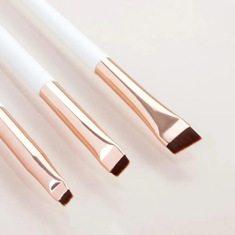 Description Picture 5 of item3 Pcs Edge Eyeliner Brush Oblique Head Eyebrow Brush Outline Eyeliner Brush Ultra-thin Eyeshadow Makeup Tools