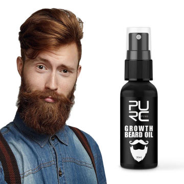 Hair Thickening Purc Advanced Formula Beard Care Nourishing Blend Natural Extracts Beard Growth Beard Growth Tips Thicker Beard