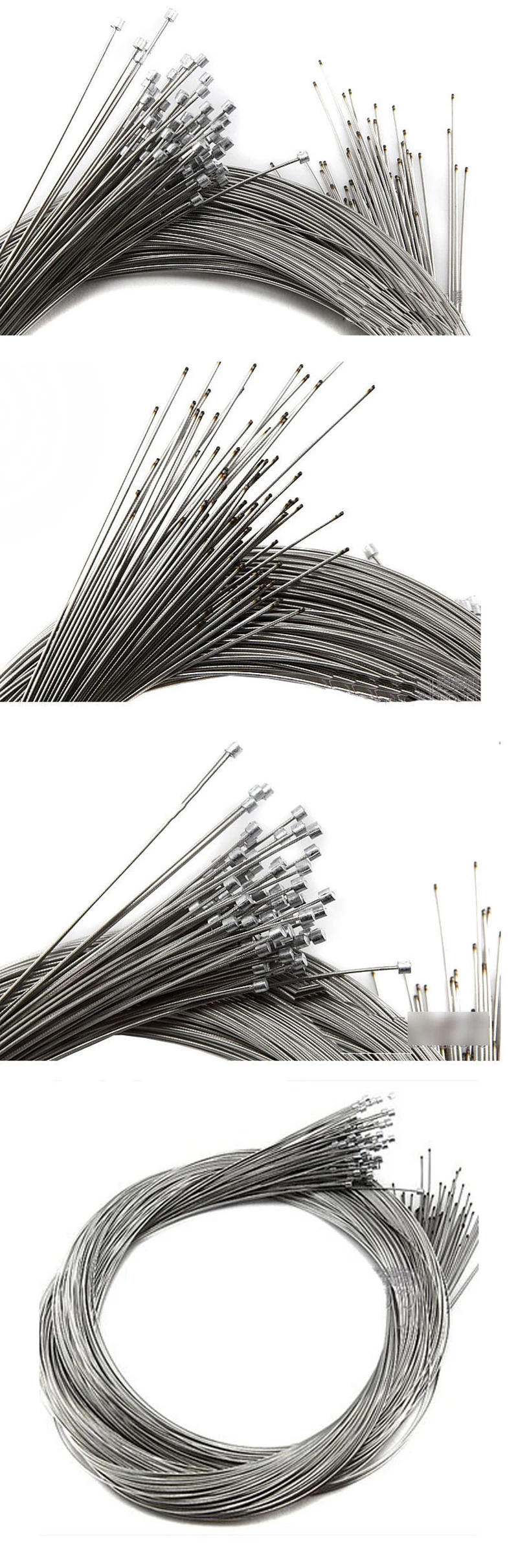 Description Picture 4 of item10pcs 2M MTB Bicycle Brake Line Road Bike Core Inner Wire Bicycle Speed Line Fixed Gear Shifter Gear Brake Cable Set Bike Parts