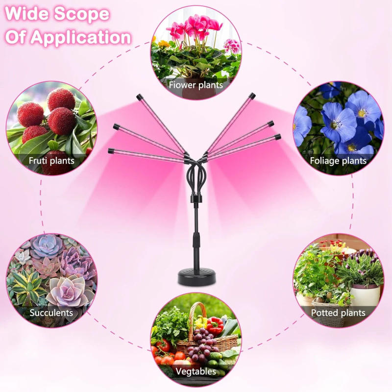 Description Picture 4 of itemDesktop USB Phyto Lamp Full Spectrum Hydroponics Bulb LED Grow Light Indoor Plants Lamp Greenhouse Veg Flower Phytolamp Grow Box