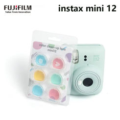 New  Mini12 Camera 4Pcs Colorful Camcorder Cute Close-up Colored Lens Filter Set for Fujifilm instax Mini 12 Accessories