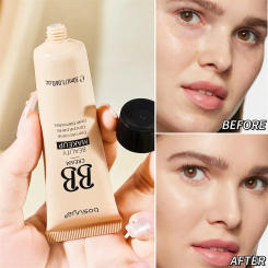 Natural Coffee BB Cream Whitening Waterproof Lasting Moisturizing Foundation Full Cover Facial Blemishes Acne Concealer Cosmetic