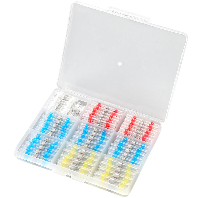 Description Picture 2 of item100/165/175pcs Waterproof Solder Seal Heat Connector Shrink Butt Connectors Lug Terminals Electrical Wire Car Insulated Terminal