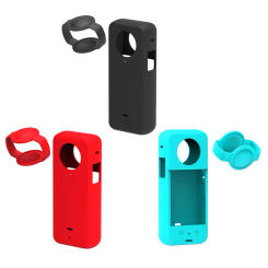 Silicone Body Protective Cover Action Camera Accessories Waterproof Panoramic Camera Protector Replacement Parts for Insta360 X3