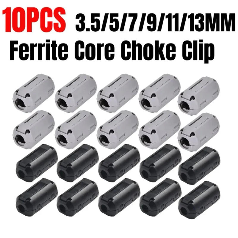 Description Picture 2 of item2/510Pcs TDK 5mm Ferrite Core Noise Suppressor Filter Ring Cable Clamp For 5mm Cables For USB/Audio/Video Cable Power Co
