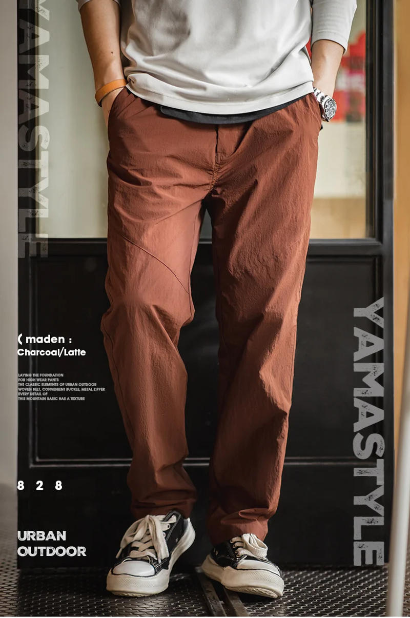 Description Picture 4 of itemMadeng Mountain Casual Pants With Elastic Waistband WorkWear