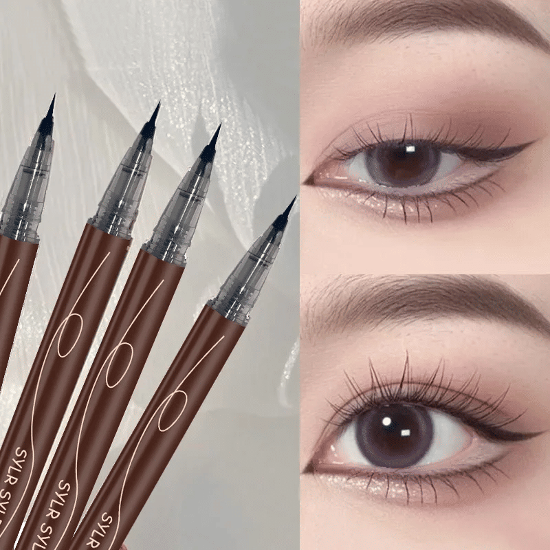 Description Picture 5 of itemUltra-fine ultra-fine eyebrow pencil waterproof professional sweat-proof liquid eyeliner Eyebrow dual-purpose durable makeup art