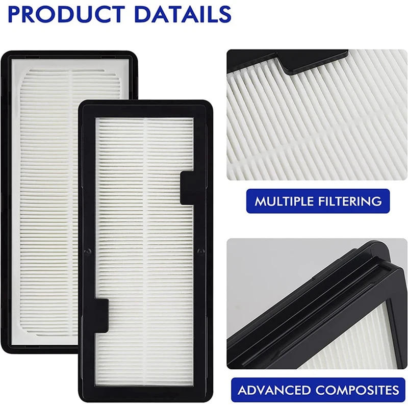 Description Picture 5 of item2Pcs for SAMSUNG Jet Bot AI+ and Jet Bot+ Vacuum Cleaners Fit Washable Replacement Hepa Filters for VR30T85513W/AA Robot