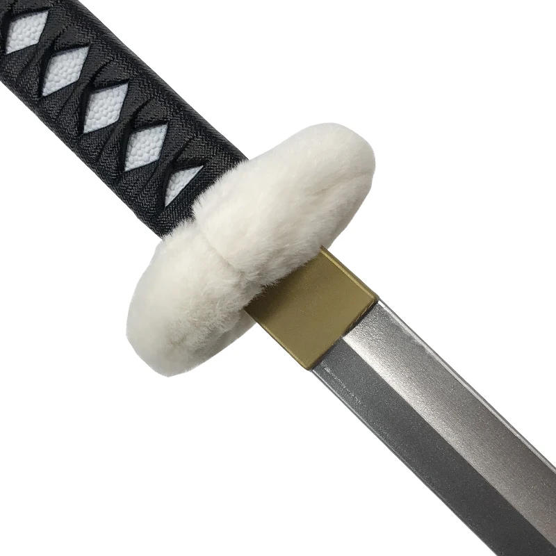 Description Picture 5 of item1:1 Cosplay Sword Roronoa Zoro Katana Role Playing Wa Michi Ichi Samurai Weapon Sword Knife Safety PU Toy Gift 104cm