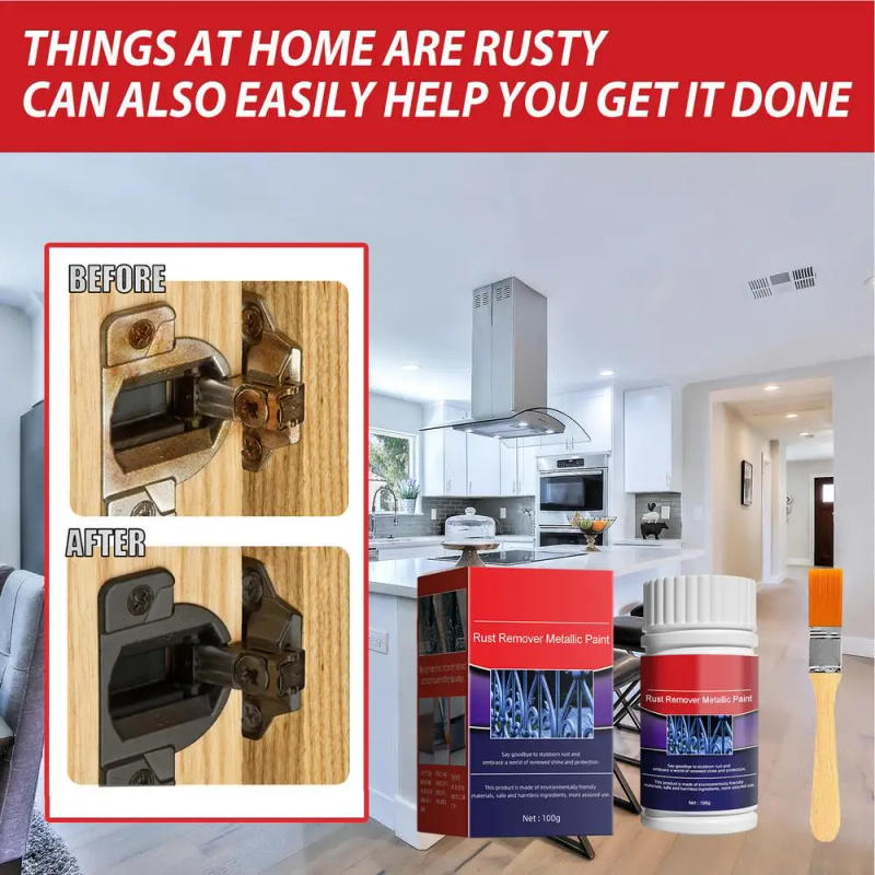 Description Picture 3 of itemRust Protection Maintenance Coating Primer Rust Converter For Metal Anti Rust Weather Proof Long Lasting Duster Home Accessories