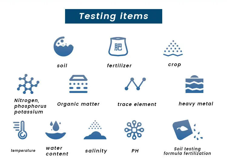 Description Picture 6 of itemPortable Soil Nutrient Detector Testing Equipment Kit For Soil NPK Analyzer Tester