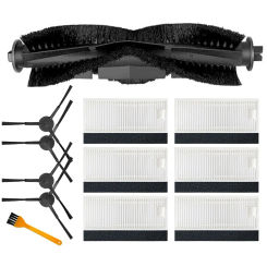 Main Brush Side Brush With Filter For Tikom G7000 G6000 Vacuum Cleanher Sweeping Robot Home Appliance Spare Parts Accessories