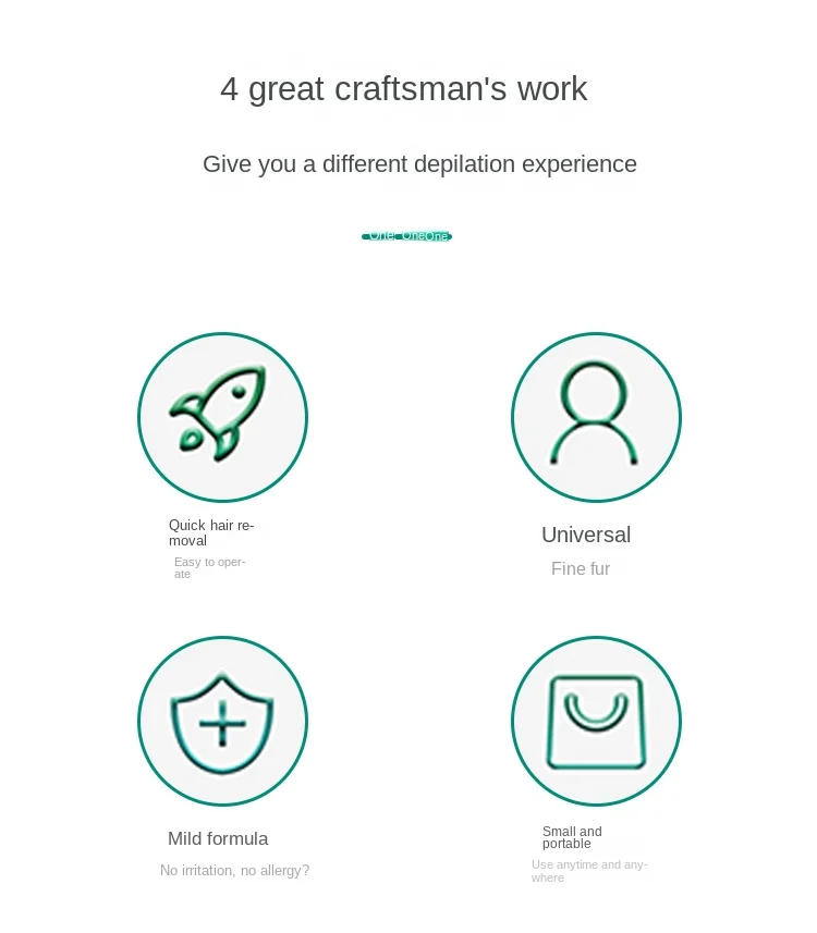 Description Picture 3 of item110V/220V Professional Wax Heater for Hair Removal - Water-Soluble Paper for Body, Face, and Private Area C