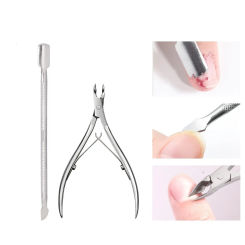 Toenail Clippers Nail Cutters Professional Pedicure Tool Manicure Stainless Steel Cuticle Nippers Manicure Care Dead Skin Pliers