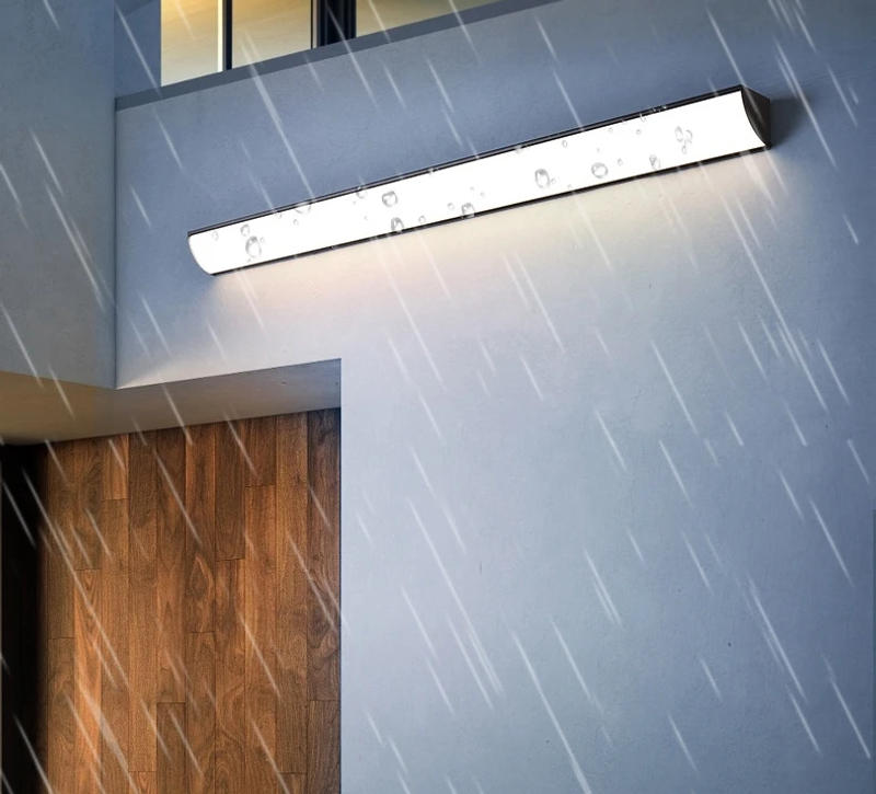 Description Picture 2 of itemMinimalist Long Strip Wall Lamp Waterproof Outdoor Wall Lights Garden Villa Porch Courtyard Sconce Light Outdoor Lighting