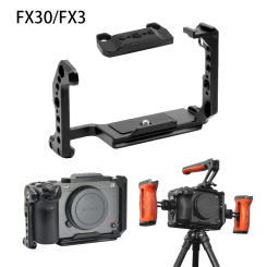 for Sony FX30/FX3 Camera Rabbit Cage For Sony Micro-Single Cameras Protection Frame Upper side handle Photographic lamp Accesso