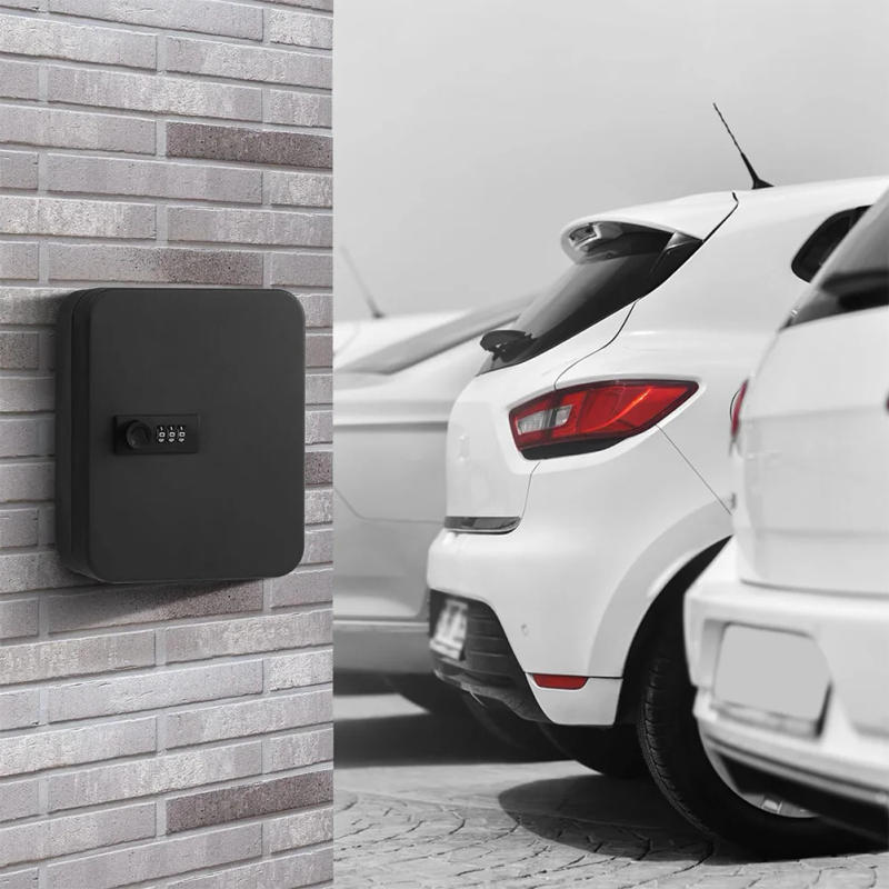 Description Picture 5 of itemLocking Key Organizer with Key/Code Lock Combination Key Cabinet 20 Key Hooks Key Cabinet Security Lock Box Locking Key Cabinet