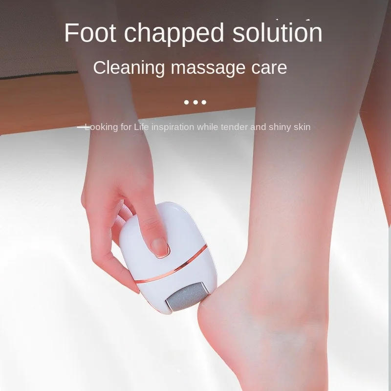 Description Picture 4 of itemRechargeable electric foot grinder - thick leather polishing, gentle exfoliation, painless calluses removal, portable, suitable