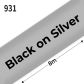 Black on Silver