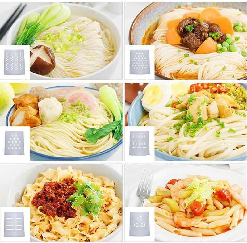 Description Picture 5 of itemHousehold Electric Pasta Maker Dumpling Pasta Press Dough Mixer Spaghetti Macaroni Making Vegetable Noodle Machine