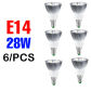 E14 28W 6PCS
