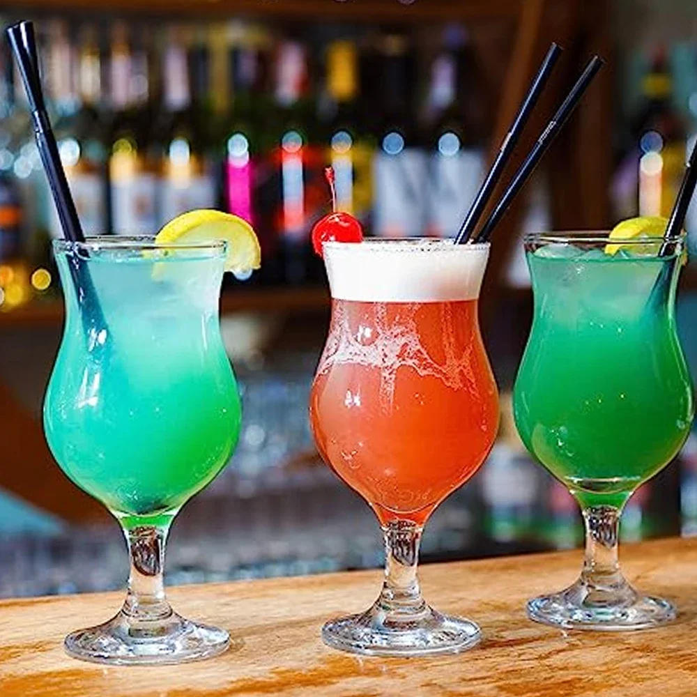 Description Picture 4 of item50-6000Pc Colorful & Black Drinking Straws Wedding Party Milk cocktail Tea Straw for Bar Kitchen Beverage Home Wholesale Straws