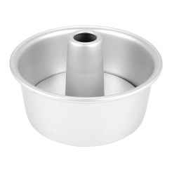 6 Inch Aluminum Alloy Round Chiffon Cake Pan Removable Bottom Hollow Chimney Cake Mold DIY Baking Cake Tools