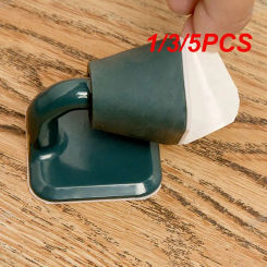 1/3/5PCS Silicone Punch-free Door Stopper Door Stopper Floor Bracket Anti-collision Door Bathroom Wall Sound-absorbing Door