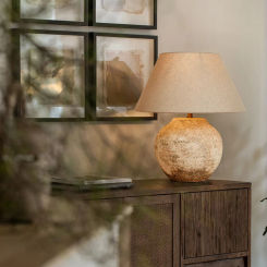Table lamp bedroom bedside bed and breakfast hotel floor-to-ceiling ornament retro pottery pot table lamp
