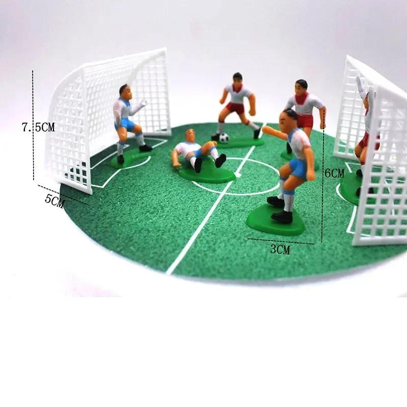 Description Picture 3 of item9Pcs/Set Soccer Football Basketball Kids Cupcake Decoration Cake Topper Happy Birthday  Baby Children Party Decor Party Supplies