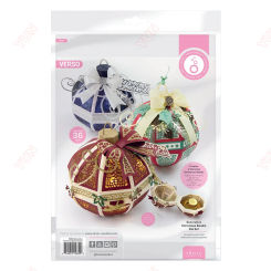 New 2023 Decorative Christmas Bauble Die Box Metal Cutting Dies for DIY Scrapbooking Crafts Handmade Greeting Cards Jewelry Box