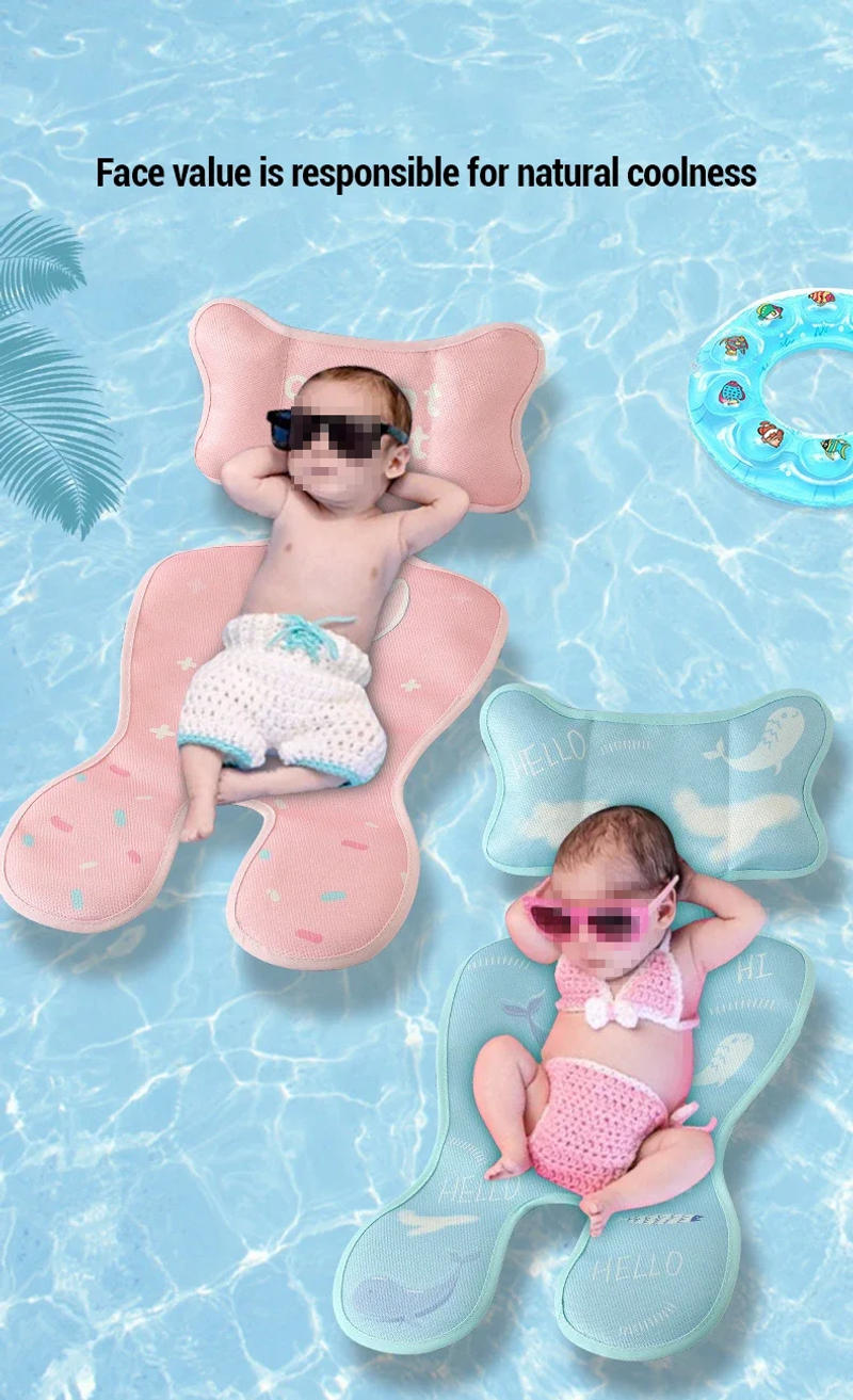 Description Picture 4 of itemSummer Stroller Cooling Pad 3D Air Mesh Breathable Mat Baby Trolley Seat Cushion Soft Mattress Stroller Pad Accessories 33X70CM