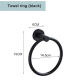 Round Black