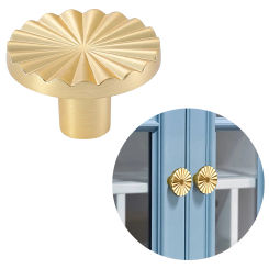 2pcs Round ABS Door Knobs Cabinet Handles Cupboard Drawer Kitchen Bathroom Wardrobe Knobs Fashion Furniture Hardware Accessories
