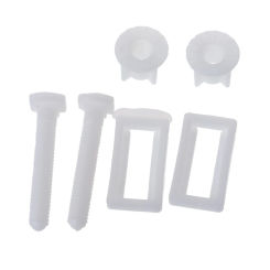 1 Pair Toilet Seat Hinge Bolts Screw Fixing Fitting Kit Toilet Seat Repair Tool