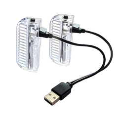 RTSHE-Bike Wheel Lights Rechargeable Bicycle Spoke Light Bike Wheel Lights Rechargeable ED Neon Light