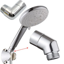 G1/2 Shower Elbow Adapter 90° 135° Universal Shower Arm Extension Angle Change Shower Connector