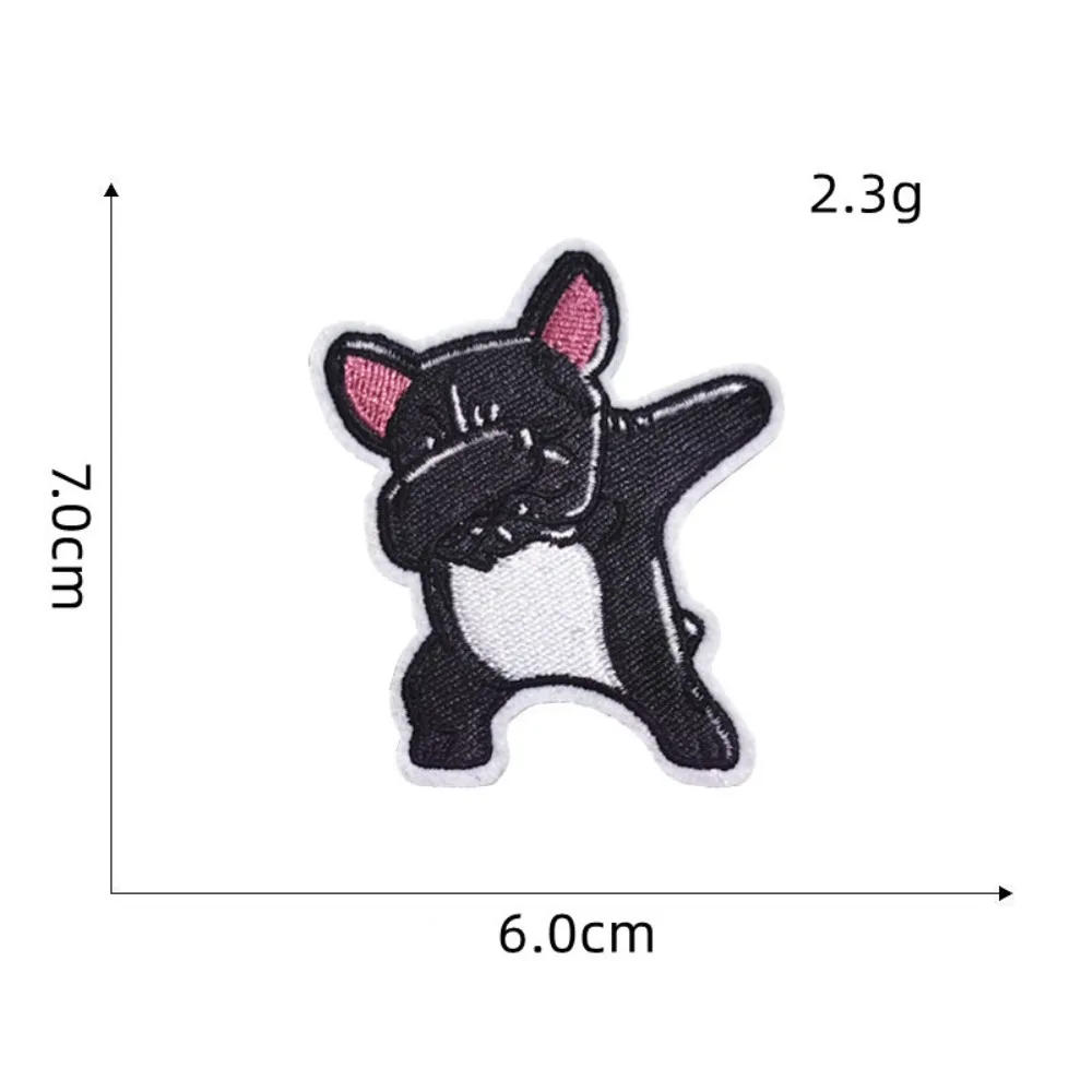 Description Picture 6 of itemCloth Patch Cartoon Puppy Animal Diy Patches Appliques Embroidery Iron on Transfers for Clothing Embroidered Scp Sticker